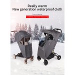 Stroller Rain Cover Manufacturer - Double Layer Fabric Winter