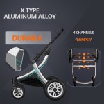 Baby Stroller Manufacturer - Luxury 3 in 1 Aluminum Frame