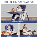 Baby High Chair Manufacturer - Adjustable Height Tray Safety