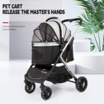 Pet Stroller Factory - Hot Style 3 Side Breathable Mesh