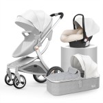 Baby Stroller Factory - High View Egg Shell 3 in 1
