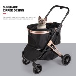 Pet Stroller Manufacturer - Hot Selling Adjustable Canopy