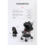 Baby Stroller Factory - Chinese Lightweight One Hand Fold