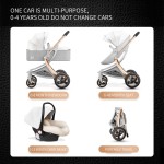 Baby Stroller Factory - High View Egg Shell 3 in 1