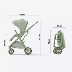 Baby Stroller Factory - Two Way Push Easy Folding Pram