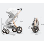Baby Stroller Factory - High View Egg Shell 3 in 1