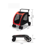 Pet Stroller Factory - Outdoor Travel Medium Large Dogs