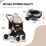 Pet Stroller Manufacturer - Hot Selling Adjustable Canopy