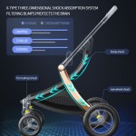 Baby Stroller Manufacturer - Convertible Bassinet Egg Shell