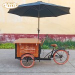Coffee Tricycle Factory - Street Mobile Wooden Box
