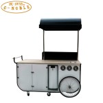 Cold Drink Cart Manufacturer - Portable Coffee Kiosk