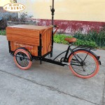 Coffee Tricycle Factory - Street Mobile Wooden Box