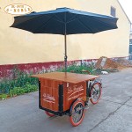 Coffee Tricycle Factory - Street Mobile Wooden Box