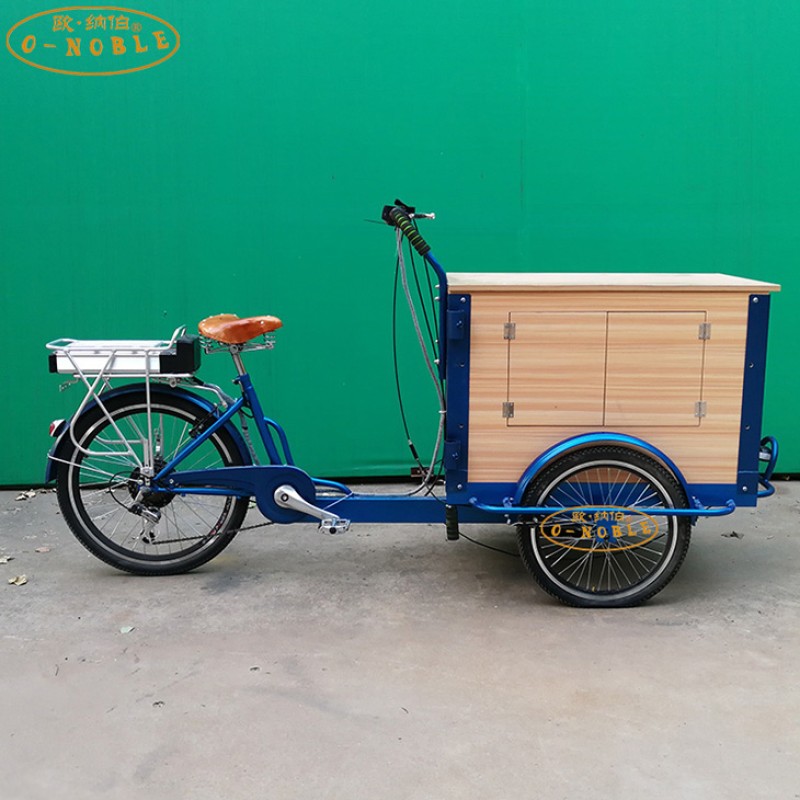 Cargo Bicycle Supplier - Fruit Display Food Trailer