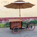 Coffee Tricycle Factory - Street Mobile Wooden Box