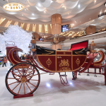 Wedding Carriage Supplier - Golden Cinderella Pumpkin
