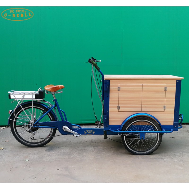 Electric Tricycle Manufacturer - Pedal Assist Food Bike