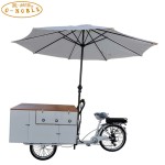 Mobile Food Tricycle Supplier - Hot Ice Cream Cart