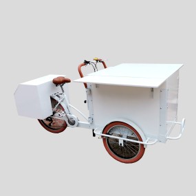 Food Cart Factory - Custom Steel Frame 3 Wheel