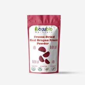 Aogubio OEM Organic and Natural Freeze Dried Red Dragon Fruit Pitaya Fruit Powder