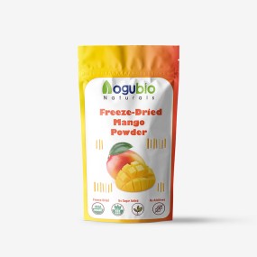 AOGUBIO OEM Freeze Dried Mango Powder Natural Organic Freeze Dried Mango Fruit Powder