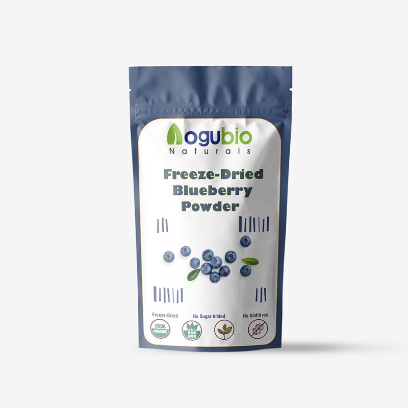 Aogubio Supply Natural Freeze Dried Blueberry Powder Plant Extract Private Label Blueberry Powder