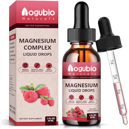 Factory Supply OEM ODM Private Label Service Magnesium Glycinate Liquid Drops Organic Natural Flavor Liquid