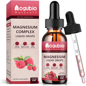 Factory Supply OEM ODM Private Label Service Magnesium Glycinate Liquid Drops Organic Natural Flavor Liquid