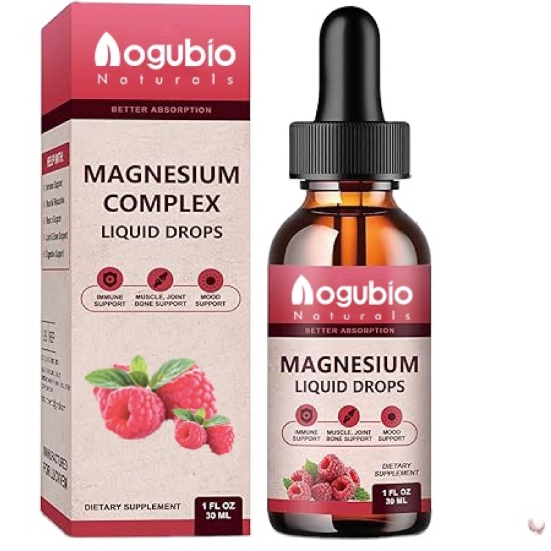 Private Label Organic Magnesium Blend Glycinate Magnesium Liquid Drops / Magnesium Complex Drops Supplement