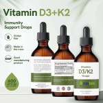 Hot Sale Private Label Vitamin D3 K2 Liquid Supplement for Fast Absorbing Formula