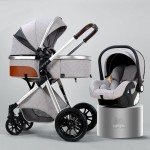 Baby Stroller Factory - Luxury Lightweight 3 in 1 Foldable
