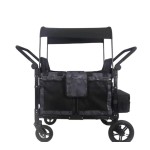 Double Stroller Manufacturer - Push Pull Twin Adjustable Handle