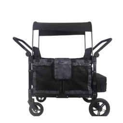 Double Stroller Manufacturer - Push Pull Twin Adjustable Handle