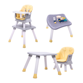 High Chair Manufacturer - 3 in 1 Portable Soft Plastic