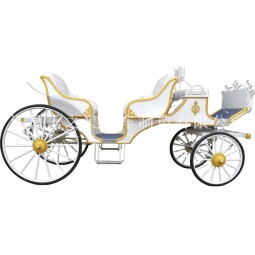 Wedding Carriage Manufacturer - White Red Awning