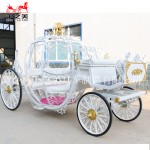 Wedding Carriage Manufacturer - White Cinderella Pumpkin