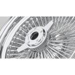 Wire Wheel Supplier - Triple Gold Chrome 100 Spokes