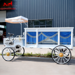 Funeral Carriage Supplier - Traditional White Steel
