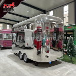 Food Cart Manufacturer - Mirror Colorful Trailer