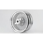Wire Wheel Supplier - Triple Gold Chrome 100 Spokes