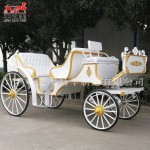 Wedding Carriage Manufacturer - White Red Awning