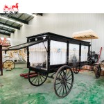 Funeral Buggy Factory - Black Carriage Trailer