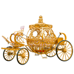 Cinderella Carriage Manufacturer - All Gold Sculpture
