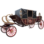 Amusement Carriage Factory - Retro Party Props