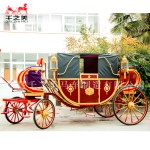 Wedding Carriage Supplier - Red Black Princess