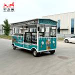 Log Cabin Food Truck Factory - Custom Double Axles