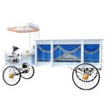Funeral Carriage Supplier - Traditional White Steel