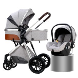 Baby Stroller Factory - Luxury 3-in-1 V9 Multifunctional Carry Cot