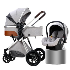 Baby Stroller Factory - Luxury 3-in-1 V9 Multifunctional Carry Cot