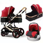Baby Stroller Manufacturer - 3-in-1 High Landscape Folding Shock-proof